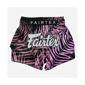 Geometric Satin Muay Thai Shorts <b>Professional</b> Kickboxing Training Trunks High Elastic Waistband Lightweight Gym Apparel - Product Image 5