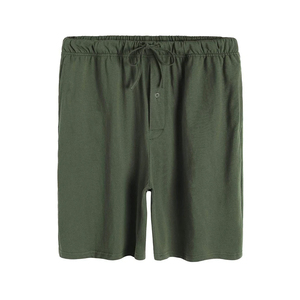 Men's Summer Casual 2-Piece <b>Set</b> Gray Green Color Blocking T-Shirt Shorts Crew Neck <b>Knitted</b> Breathable Cotton Athletic Wear - Product Image 4