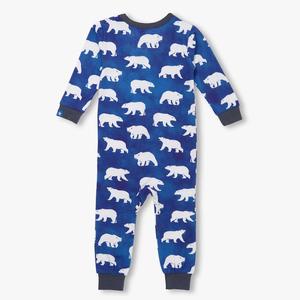 Vêtements pour enfants en gros – Combinaison d'hiver unisexe en coton doux et écologique pour bébé, motif animal mignon, pyjama, lot deux pièces - Product Image 2