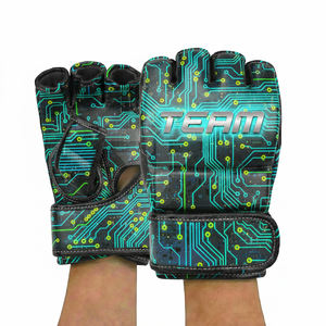 Guantes de boxeo MMA profesionales de cuero PU con logo personalizado, guantes de entrenamiento MMA personalizados para saco de boxeo pesado - Product Image 3