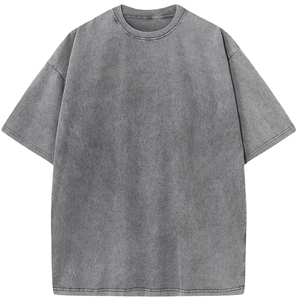 Camiseta Blanca de Algodón 100% para Hombre, Personalizable con el Logotipo de su Marca, al por Mayor, Camiseta Oversize para Hombre - Product Image 3