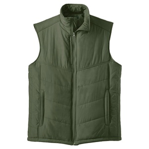 Chaleco de burbujas sin mangas para hombre, para invierno y actividades al aire libre, con acolchado suave y diseño moderno y funcional. - Product Image 1