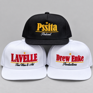หมวกแก๊ปแบบ Snapback 5 ชิ้นส่วน ปักโลโก้ ปีกแบน หมวกเบสบอล ขายส่ง ผู้ผลิตเวียดนาม รับผลิตแบบ OEM ODM โรงงานผลิตหมวกสตรีทแวร์ - Product Image 6