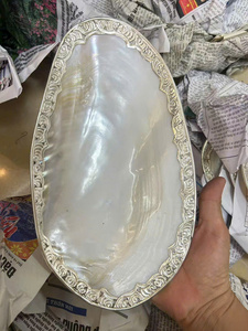 Abalone Shell Trinket Storage Vintage Seashell Brass Jewelry Box Bronze Jewelry Organizer Ancient-Style Dragon Seashell Gift Box - Product Image 6