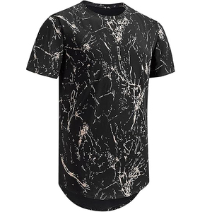 T-shirts personnalisés en gros à prix abordable – Impression sérigraphique de haute qualité avec logo personnalisé – T-shirts pour hommes grandes tailles en polyester/coton tricoté - Product Image 4
