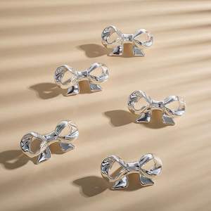 Poignées de tiroir créatives en laiton massif chromé argenté et doré, poignées de meuble en cuivre – Grande Vente - Product Image 1