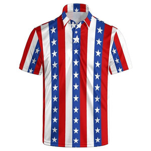 Camisa de polo para hombre, divertida camisa de golf con estampado, manga corta, de secado rápido y que absorbe la humedad, para golf - Product Image 2