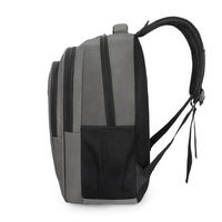 Sac à dos unisexe décontracté en polyester, résistant à l'eau, fermeture éclair, multifonctionnel, bandoulière souple, 20-36L