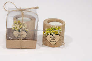 เชิงเทียนแก้วโมเสคแบบพรีเมี่ยมแท่นวางเทียนตกแต่งสีสันสดใสสำหรับงานแต่งงานเทศกาลและงานปาร์ตี้วันหยุด - Product Image 2