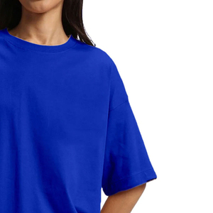Fabricants professionnels de t-shirts surdimensionnés respirants pour femmes, nouvelle arrivée, dernier design de t-shirts surdimensionnés pour femmes - Product Image 3