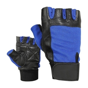 Guantes de Cuero Genuino de Alta Calidad para Entrenamiento de Gimnasio y Levantamiento de Pesas - Product Image 1