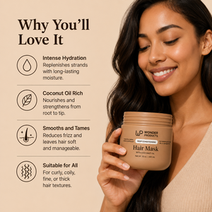 Mascarilla Capilar Reparadora e Hidratante con Aceite de Coco de Marca Privada OEM/ODM para Cabello Dañado/Seco/Encrespado - Tratamiento Sin Enjuague Anti-Rotura - Product Image 6