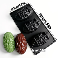 Moule en silicone 3D en forme de date Candyer pour la vente en gros – Moule à gâteau mousse, outil de cuisson pour desserts français et chocolats