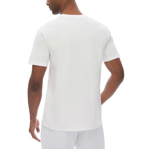 Camiseta de algodón 100% pesado para hombre, con hombros caídos, estampado personalizado, sin costuras, esencial, lisa, para universidad y gimnasio - Product Image 5