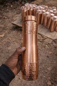 Botella de Agua de Cobre de Lujo Ecológica de Gran Capacidad para el Bienestar en el Hogar, Hidratación y Cuidado Diario - Product Image 3