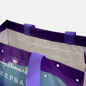 Bolsa de Compras Reutilizable de PP Tejido, Color Personalizado, Tamaño de Mano, Ideal para Regalo de Navidad, Hecha en Vietnam - Product Image 2