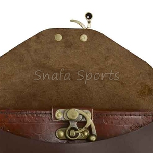 Pochette à outils d'électricien en cuir véritable tanné à l'huile, robuste et personnalisée, avec ceinture, compatible OEM/ODM - Product Image 6