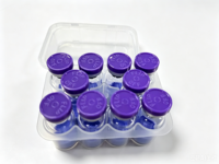 Tripeptide-1 de Cuivre de Qualité Cosmétique OEM/ODM GHK-Cu Pureté 99% Matière Première Poudre Bleue