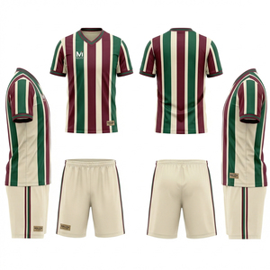 Maillots de football personnalisés par sublimation, shorts, kit d'entraînement, uniforme d'équipe de football, fournisseur MALUZA Industries - Product Image 1