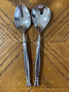 High Quality Long Handle Stainless Steel Soup Spoons Eco Friendly <b>Table</b> Spoon for Eating Mixing Stirring Modern Design - Product Image 3