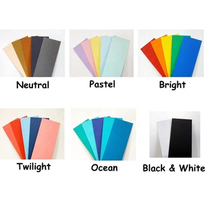 Papier cartonné A4 couleur océan 180 g/m² Papier d'artisanat décoratif Scrapbook Projets de bricolage Impression industrielle 70g Cadeau PVC - Product Image 3