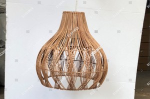 Mejor Proveedor de Lámparas Colgantes de Bambú y Ratán, Lámpara Tejida a Mano para Diseño de Hostelería - Product Image 5