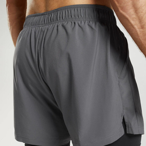 Pantalones Cortos Deportivos de Verano para Hombre, Pantalones Cortos de Gimnasio con Forro, Pantalones Cortos para Correr, Pantalones Cortos de Tres Puntos - Product Image 6