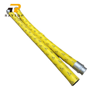 3m bê tông Giao hàng Hose/Dây thép gia cố linh hoạt đôi đầu ống cao su cho putzmeister - Product Image 4
