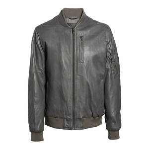 Chaqueta de Cuero para Hombre, Chaqueta de Cuero de Invierno, Chaqueta de Cuero para Hombre de la Mejor Calidad, Chaqueta de Cuero Genuino para Hombre - Product Image 1