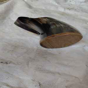 Taza de Cuerno de Búfalo Hecha a Mano, Taza Natural de Animal para Beber, Taza Reutilizable para Café, Té, Cerveza, Accesorio Sostenible para Cocina y Bar - Product Image 6