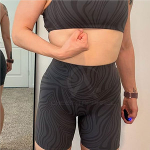 Shorts de cycliste légers et à séchage rapide pour femmes, avec ceinture élastique, pour les entraînements sportifs et les activités de plein air - Product Image 4