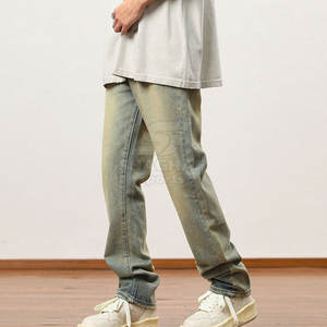 Pantalones Vaqueros Clásicos para Uso Diario, Aptos para Todas las Temporadas, con Acabado Lavado y Construcción de Calidad, Pantalones para Hombre - Product Image 4