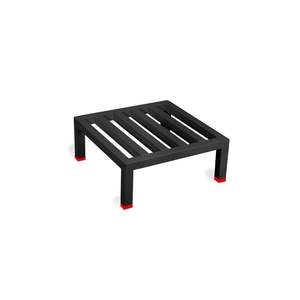 Soporte cuadrado resistente para plantas, 2 piezas, soporte para macetas de hierro negro, soporte fuerte para macetas, para decoración del hogar, jardín y balcón - Product Image 2