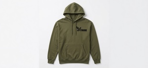 Sweat-shirt à capuche personnalisé Aigle Féroce Gris Foncé Oversize Streetwear Décontracté Athlétique Hommes Femmes Vente en Gros OEM - Product Image 3
