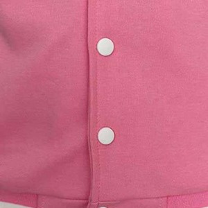 เสื้อแจ็คเก็ตวาร์ซิตี้มีฮู้ด สวมใส่สบาย ระบายอากาศได้ดี สไตล์สตรีทแวร์  รับทำโลโก้ OEM ป้ายปะติดลายการ์ตูน  แบบคอลเลจเบสบอล  สำหรับทุกเพศ - Product Image 4