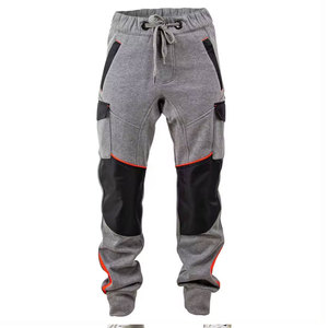 Casual Wear Best Design High Quality Men Summer Breathable Plain Dyed Lightweight 100% Cotton <b>Trousers</b> with Pockets <b>Light</b> Wash - Product Image 3