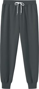Survêtement léger 2 pièces pour homme, gris foncé imprimé, hiver, manches longues 1/4 zip, pantalon de jogging coupe-vent, 100% polyester, sportif - Product Image 1