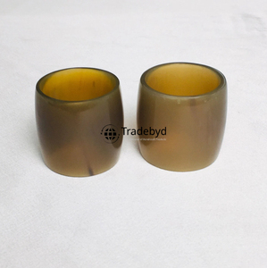 Anillo para Servilletas de Cuerno Ecológico Premium, Estilo Rústico, Hecho a Mano, Decoración de Mesa para Regalos, Tradebyd - Product Image 5