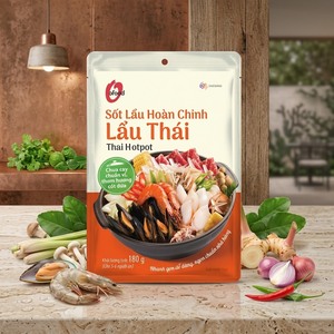 น้ำซุปชาบูไทย 180 กรัม - ซอสชาบูเพื่อสุขภาพ ยี่ห้ออู๋เต๋อฟู้ด |    รสเปรี้ยวเผ็ด สำหรับ 5-6 ที่บริโภค - Product Image 6