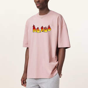 T-shirt pour homme en coton 100% à prix abordable, couleur unie, logo personnalisé, manches courtes, col rond, décontracté, vente en ligne pour adultes - Product Image 3