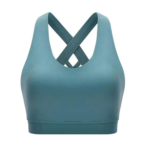 Premium Quality Cross Strap Sports <b>Bra</b> Shockproof Fitness & Gym Activewear Clothing Manufacturer - Product Image 5