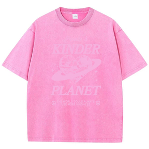 เสื้อยืดโอเวอร์ไซส์ลายกราฟิกพรีเมียมขายส่ง ลายปลาญี่ปุ่นพิมพ์ด้านหลัง ผ้าฝ้าย สตรีทแวร์ ทรงหลวม จากซัพพลายเออร์ - Product Image 1
