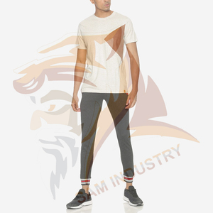 T-shirt formel hip-hop pour homme en polyester/coton de haute qualité, entièrement personnalisable, manches courtes. - Product Image 4