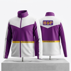 Veste d'échauffement de cheerleading personnalisée avec logo et nom imprimés, en polyester et élasthanne, toute nouvelle, best-seller, sublimation - Product Image 6