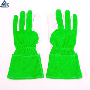 Guantes de Soldadura de Cuero Vacuno de Primera Calidad, Guantes de Soldador de Cuero Suave Antidesgaste, Guantes de Seguridad para Trabajo Industrial, Protección para las Manos - Product Image 6