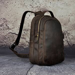 Elite Vintage Leather <b>Backpack</b> Waterproof Anti-Theft Laptop Rucksack Genuine Leather Executive LBP-0338 - Product Image 5