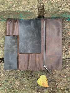 Bolsa de Herramientas Profesional de Alta Calidad, en Tendencia, de Cuero Genuino, Organizador de Cuchillos, LKR-0325, Gran Venta - Product Image 6