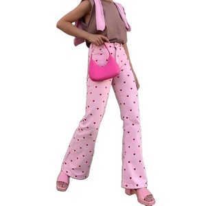 Pantalons longs amples et décontractés pour femmes Pantalons d'entraînement personnalisés Pantalons de jogging Pantalons de course à pied et de sport - Product Image 1