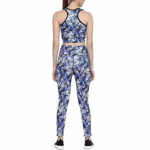 Prix de gros, vêtements de sport sur mesure pour femmes grandes tailles, ensemble de yoga respirant, vente directe d'usine, ensembles de vêtements de yoga pour femmes à séchage rapide - Product Image 2