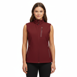 Chaleco Impermeable y Cortavientos Personalizado, Chaqueta Soft Shell con Función de Secado Rápido, Unisex, Corte Ajustado, Sin Mangas, Chaqueta de Lluvia para Exteriores - Product Image 1